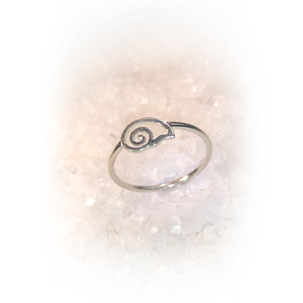 Anillo MINI SNAIL-Plata