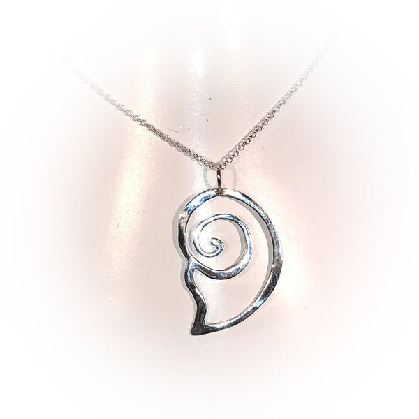 Collar BIG SNAIL-Plata