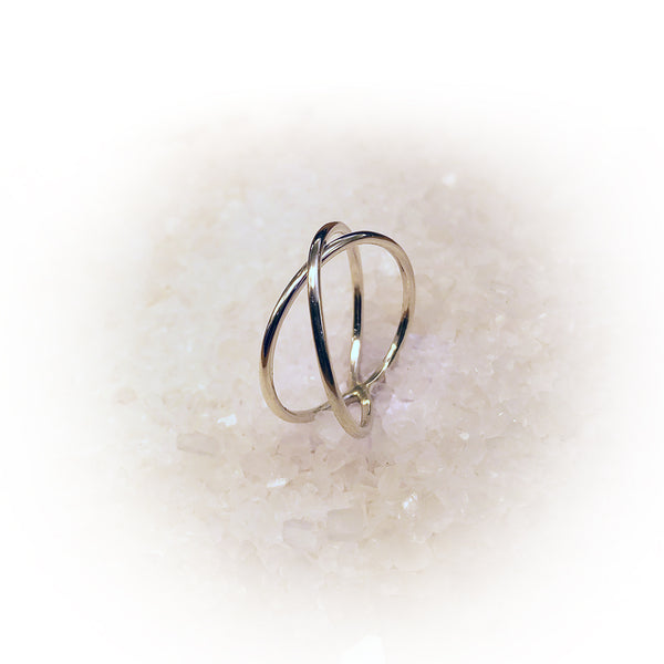 Anillo CROSS-Plata