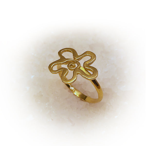 Anillo FLOR-Oro