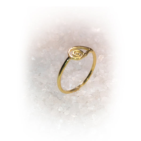 Anillo MINI SNAIL-Oro