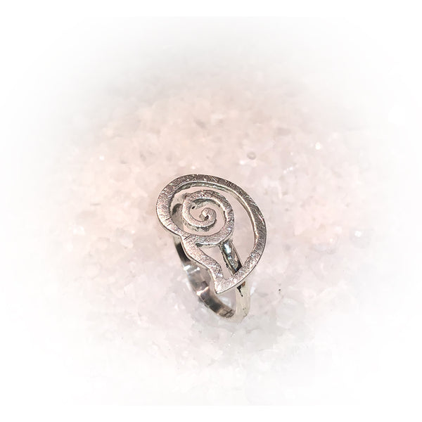 Anillo SNAIL-Plata