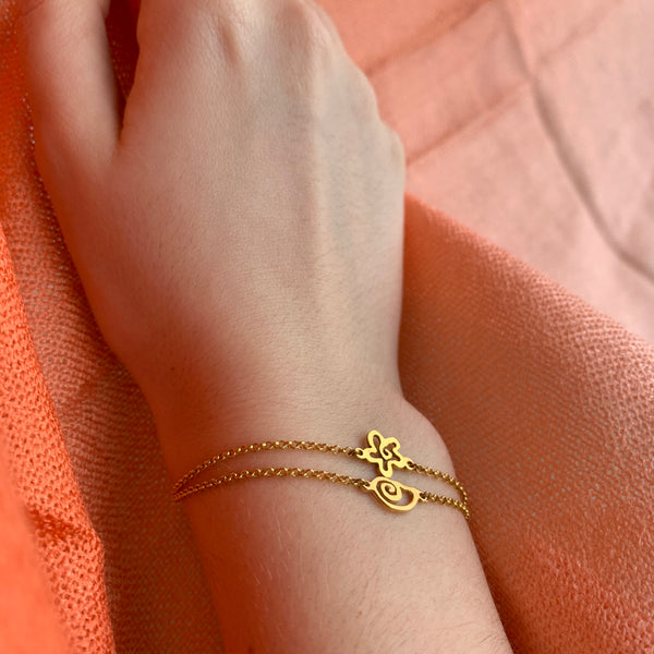 Pulsera FLORECILLA-Oro