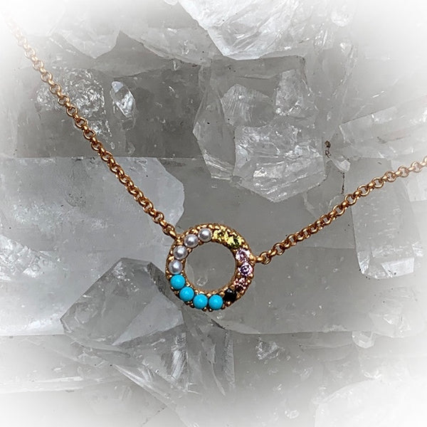 Collar LAGO COLORS-Oro