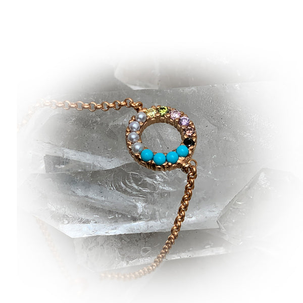 Pulsera LAGO COLORS-Oro