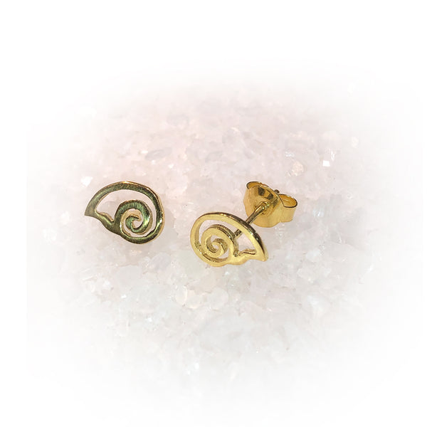 Pendientes MINI SNAIL-Oro