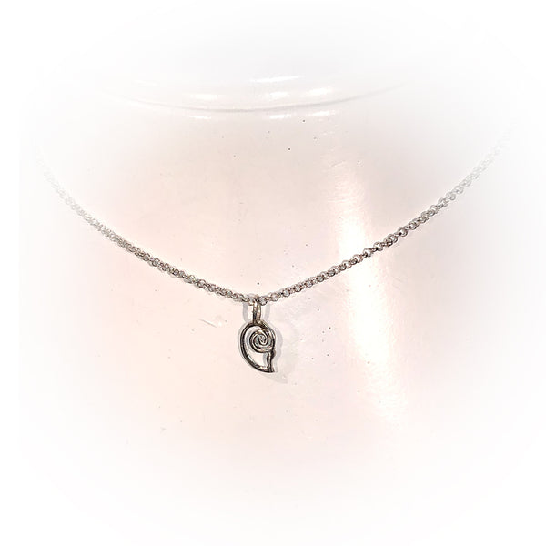 Collar MINI SNAIL-Plata