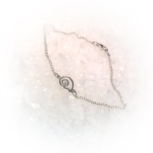 Pulsera MINI SNAIL-Plata