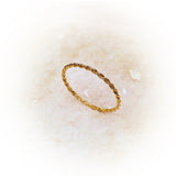 Anillo TRENZA-Oro