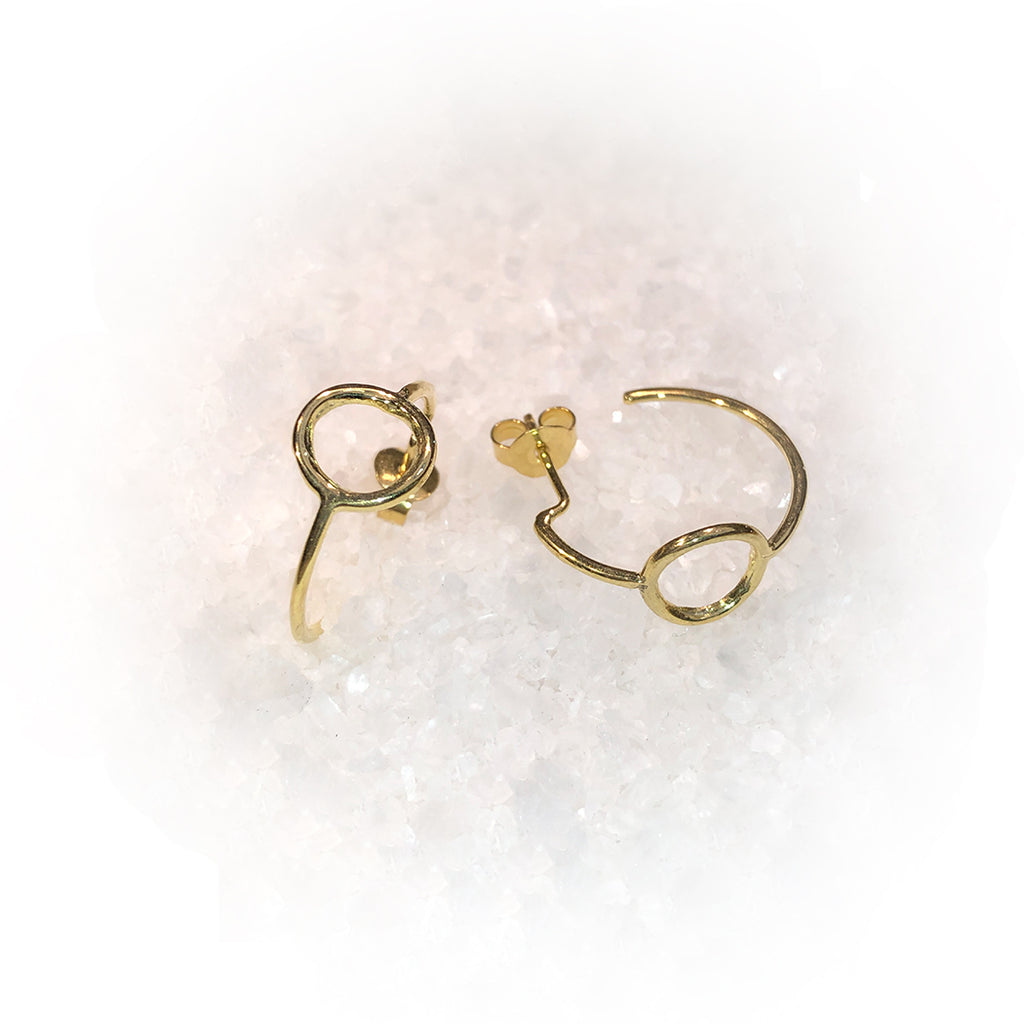 Pendientes SINFÍN-CRI-Oro