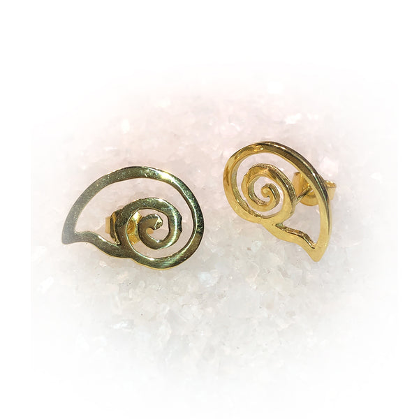 Pendientes SNAIL-Oro