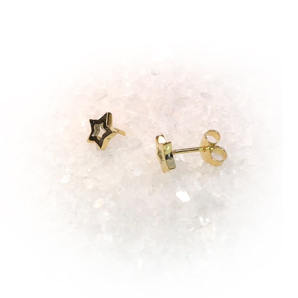Pendientes STAR-Oro