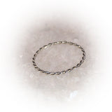 Anillo TRENZA-Plata