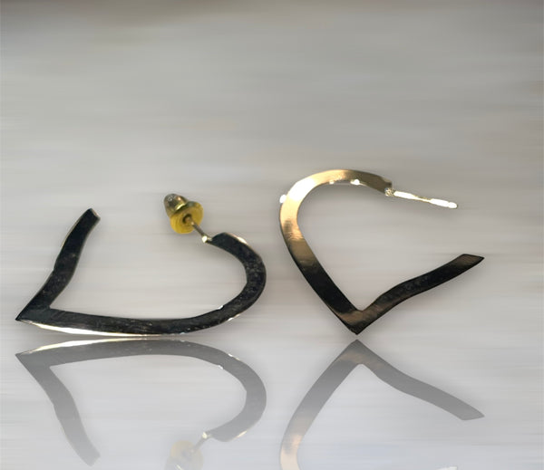 PENDIENTES EN FORMA DE CORAZÓN