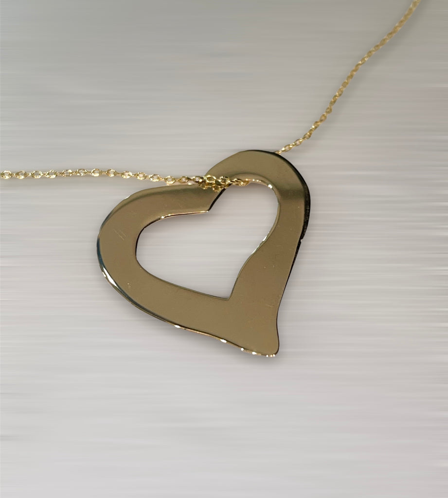 COLGANTE CORAZÓN ORO 299