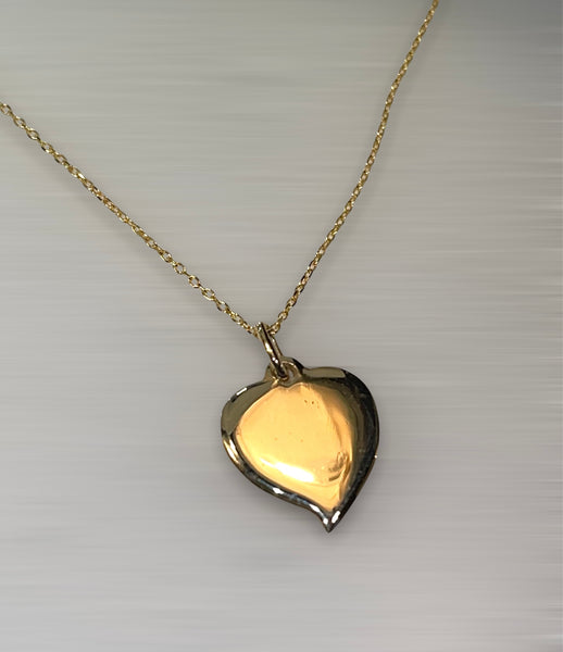 COLGANTE CORAZÓN ORO 79 GRANDE