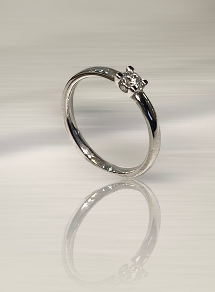 Solitario Nube ORO DIAMANTE