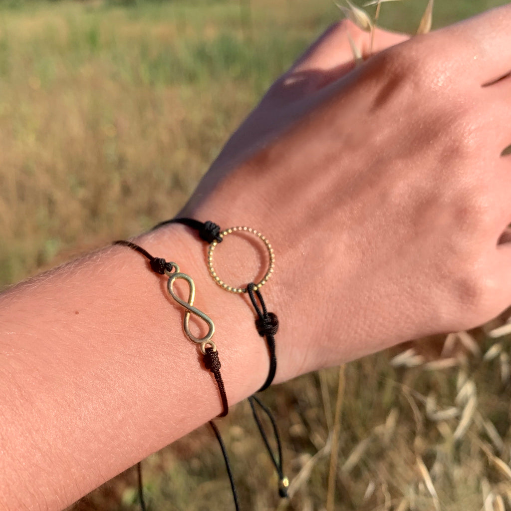 Pulsera INFINIT-HILO-Oro